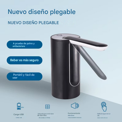 Dispensador de Agua Eléctrico Recargable - Agua al Instante con un Solo Toque
